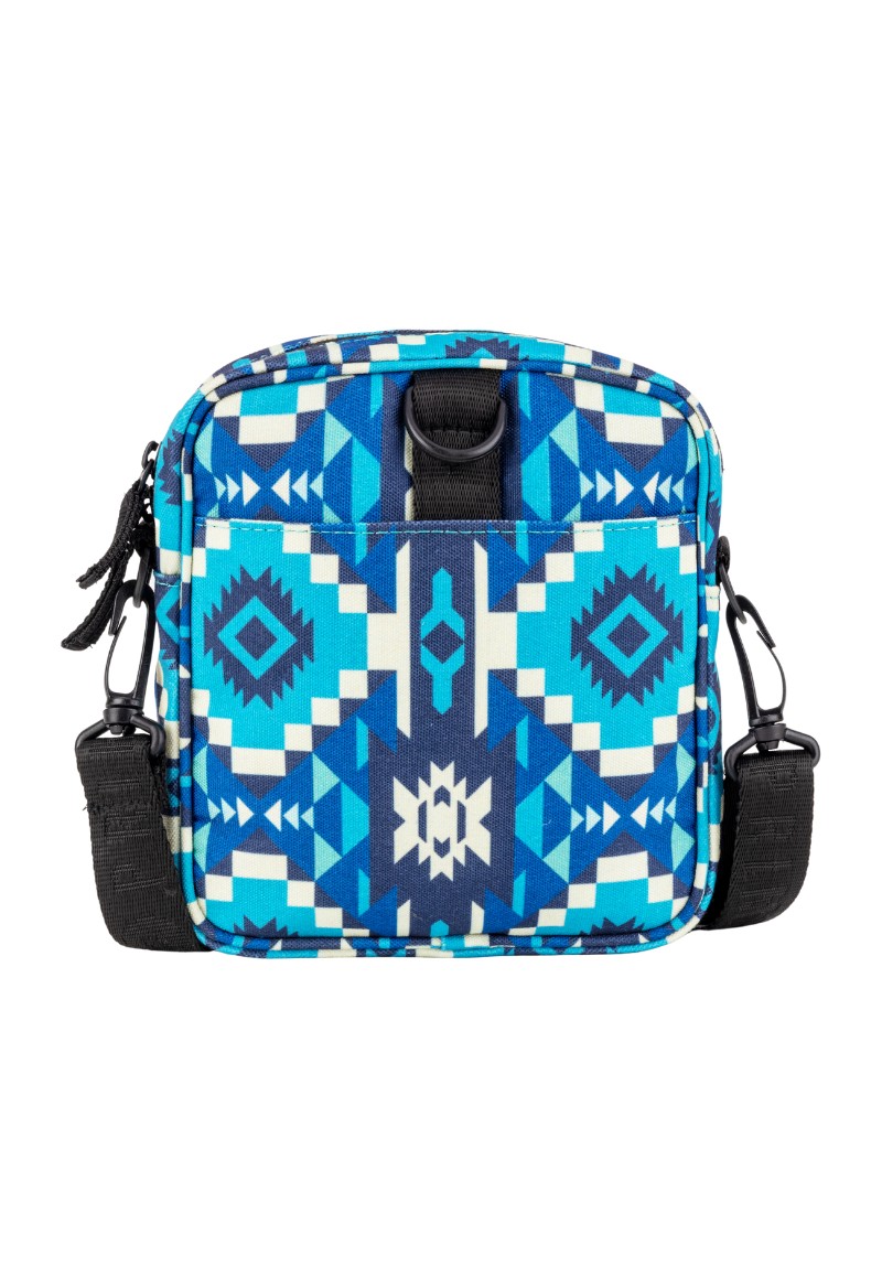 PRIMEGEAR Blue Aztec Shoulder Bag thumb 4