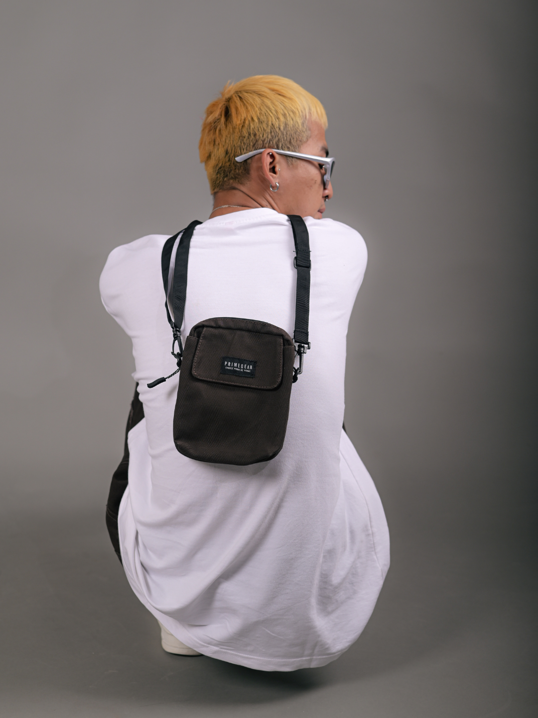 Primegear Essential Brown Sling Bag thumb 4